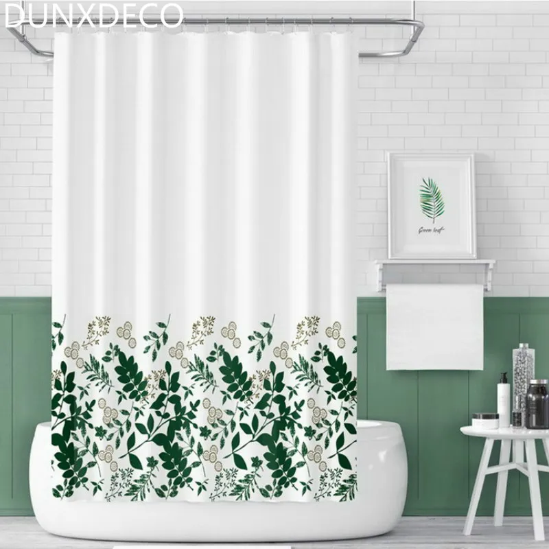 DUNXDECO Shower Curtain Bathroom Waterproof Cortinas Nordic Simple Green Plant Dandelion Print Polyester Fabric Rideau Home Deco
DUNXDECO Shower Curtain Bathroom Waterproof Cortinas Nordic Simple Green Plant Dandelion Print Polyester Fabric Rideau Home Deco