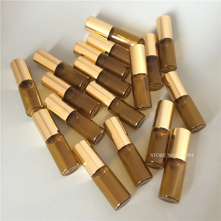 5pcs/lot 3ml Amber Glass roll on bottles for essential oils empty perfumes Cosmetic Container Tube Travel
5pcs/lot 3ml Amber Glass roll on bottles for essential oils empty perfumes Cosmetic Container Tube Travel