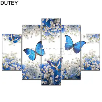 DIY Full Square Diamond Painting Butterfly Multi-picture Combination Embroidery Cross Stitch Mosaic Decor Gift 5 pcs/set HYY
DIY Full Square Diamond Painting Butterfly Multi-picture Combination Embroidery Cross Stitch Mosaic Decor Gift 5 pcs/set HYY