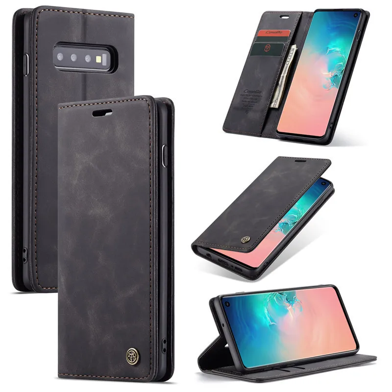 Чехол для телефона Sansung Galaxy S10 Винтажный чехол с автоматической адсорбирующей