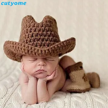 Newborn Baby Boy Hat Beanie Cowboy Design Hats&boots Crochet Knitted Baby Unisex Kids Photo Props Infant Costume Winter Caps
Newborn Baby Boy Hat Beanie Cowboy Design Hats&boots Crochet Knitted Baby Unisex Kids Photo Props Infant Costume Winter Caps