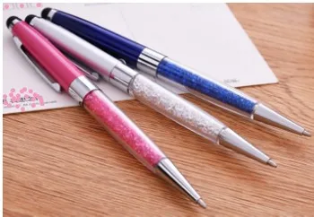 100ps/lot 2in1 new crystal pen cute Brand diamond Crystal ballpoint Pen Touch Screen Ball pen for Ipad Iphone Office Supplies
100ps/lot 2in1 new crystal pen cute Brand diamond Crystal ballpoint Pen Touch Screen Ball pen for Ipad Iphone Office Supplies