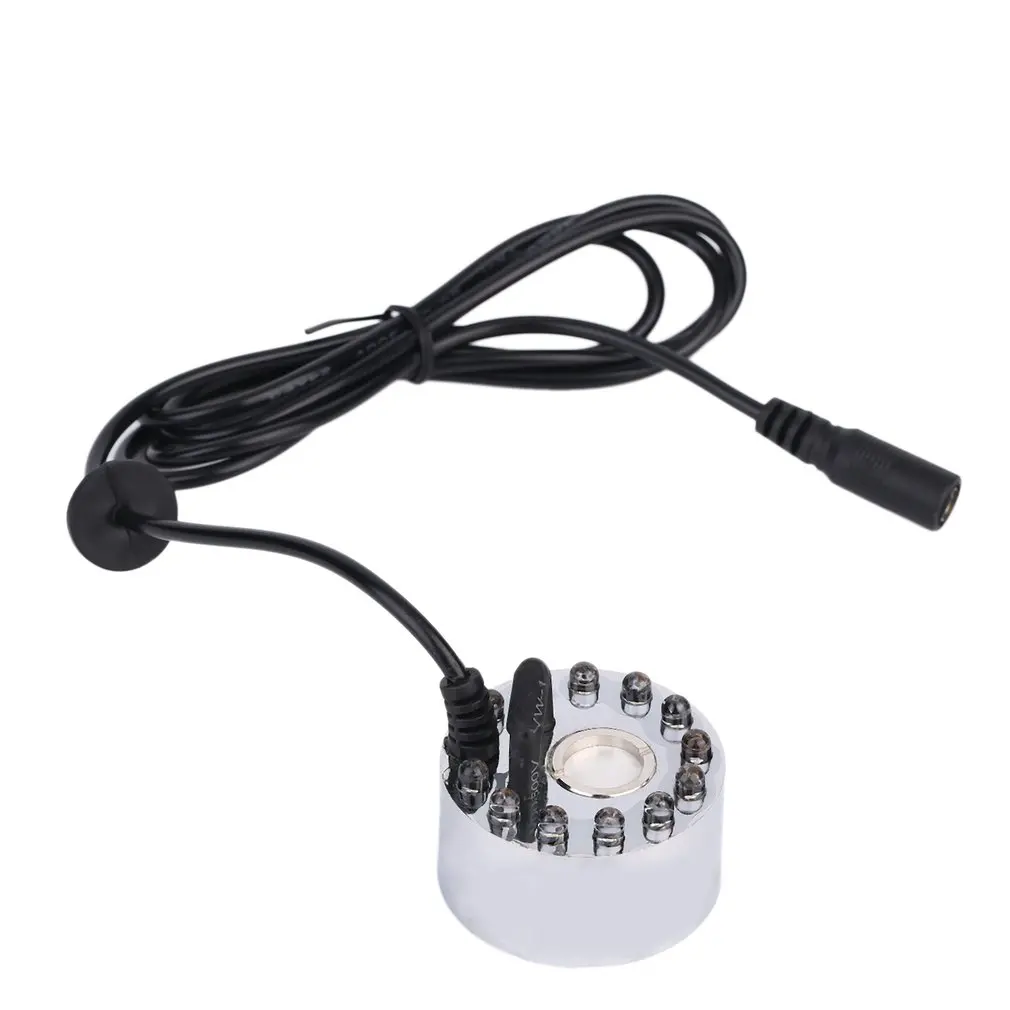 Wholesale Dropship New 12 LED Colorful Light Ultrasonic Mist Maker Fogger Purify Water Fountain Pond
Wholesale Dropship New 12 LED Colorful Light Ultrasonic Mist Maker Fogger Purify Water Fountain Pond