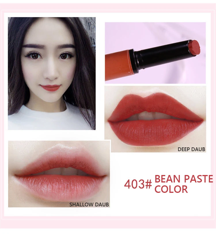 HOLD LIVE Matte Lipstick Pencil 5 Colors Press Long Lasting Lip Stick Pen Waterproof Pigment Red Lips Makeup Korean Maquiagem (7)