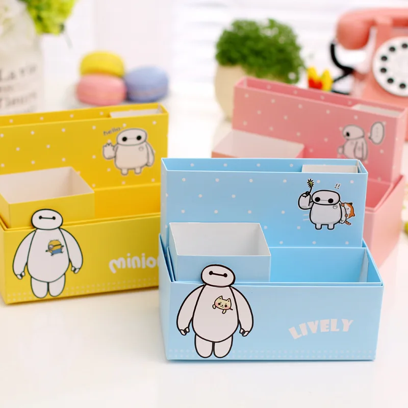Cute Cartoon Baymax Hello Kitty Candy Color DIY Paper Desktop Pen Holder Case Pencil Vase Brush Pot Pen Container Storage Box
Cute Cartoon Baymax Hello Kitty Candy Color DIY Paper Desktop Pen Holder Case Pencil Vase Brush Pot Pen Container Storage Box