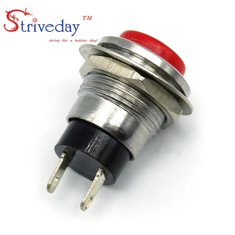 5pcs/bag Micro round DS-318 button switch point start door bell power switch button 3A red 12MM
5pcs/bag Micro round DS-318 button switch point start door bell power switch button 3A red 12MM