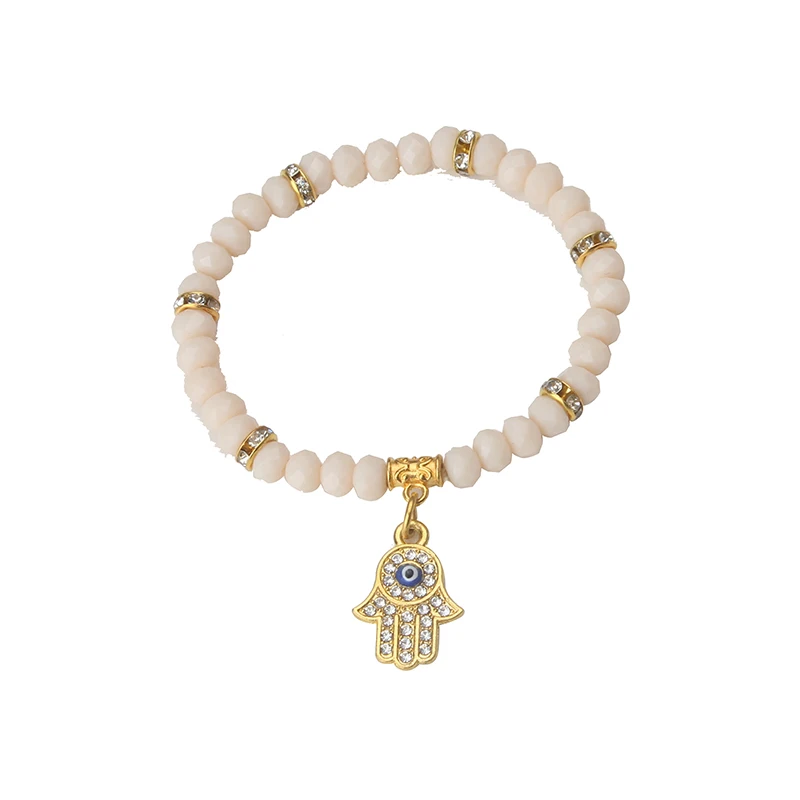 EYE EVIL new fashion eye white palm bracelet material trendy round evil eye charm bracelet for woman jewelry gift
EYE EVIL new fashion eye white palm bracelet material trendy round evil eye charm bracelet for woman jewelry gift