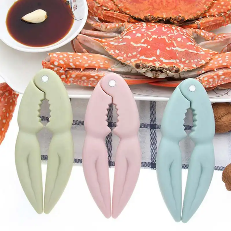 1PC Lobster Crab Cracker Crab Caws Sheller Walnut Nut Clip Sea Food Tool Kitchen Gadgets Light Red/Green/Blue 3 Color Available
1PC Lobster Crab Cracker Crab Caws Sheller Walnut Nut Clip Sea Food Tool Kitchen Gadgets Light Red/Green/Blue 3 Color Available