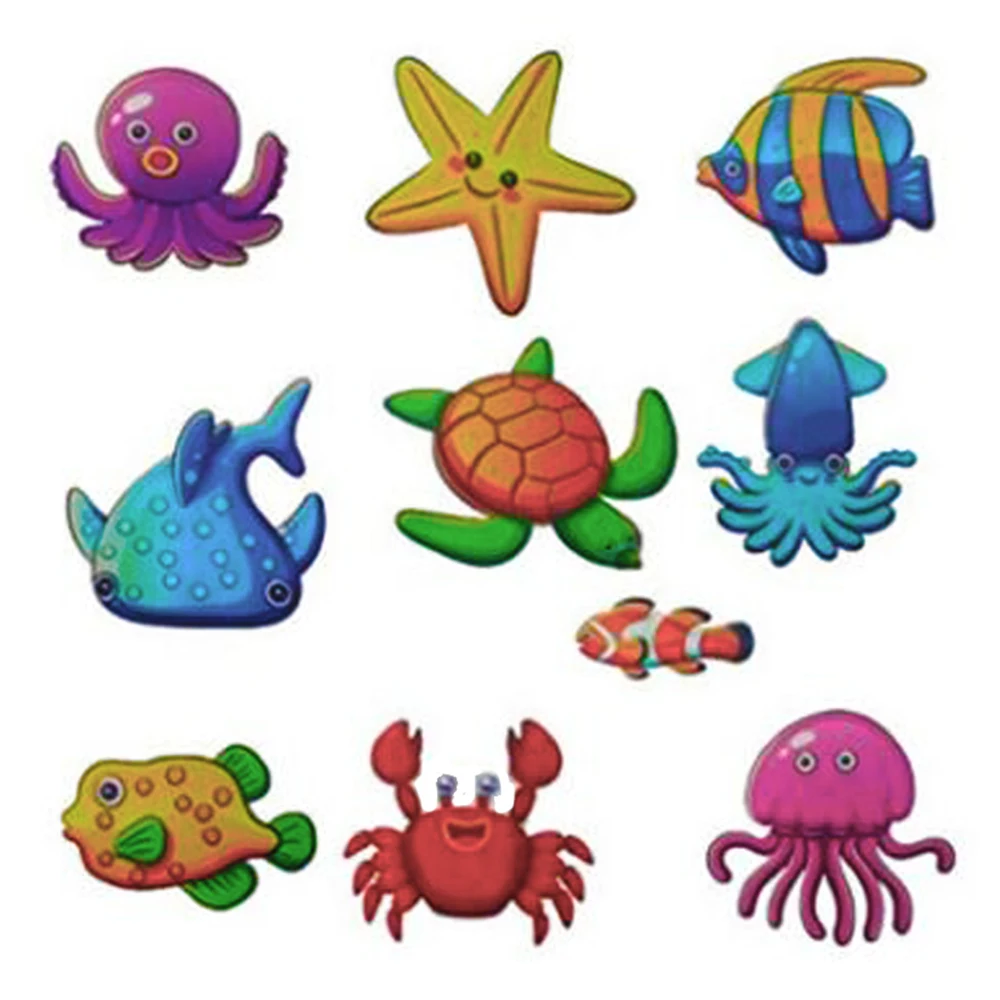 10pcs Nonskid Bath Tub Stickers for kids Ocean Fish Tortoise Crab Cute Cartoon Stickers Removable PVC Shower Safety Stickers
10pcs Nonskid Bath Tub Stickers for kids Ocean Fish Tortoise Crab Cute Cartoon Stickers Removable PVC Shower Safety Stickers