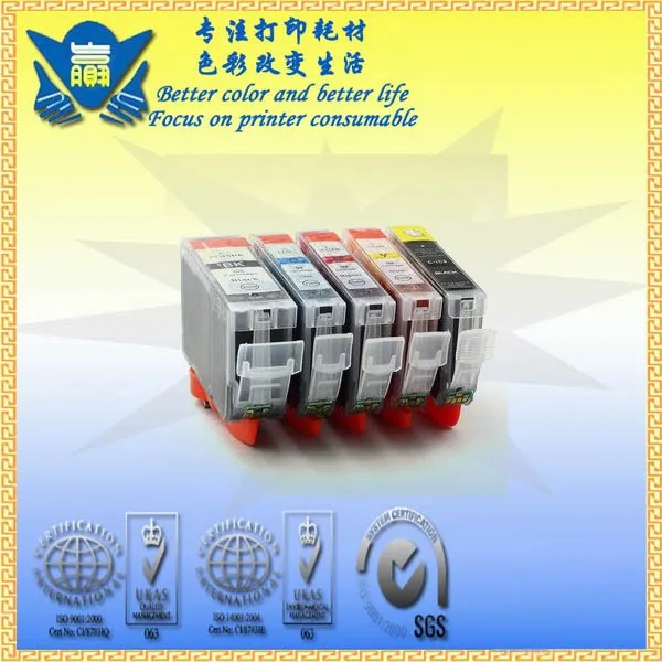 JIANYINGCHEN compatible ink cartridge replacement for CANON PGI-725 CLI-726 for PIXMA ip4870 MG5170 5270 6170 8170(5pcs/lot)
JIANYINGCHEN compatible ink cartridge replacement for CANON PGI-725 CLI-726 for PIXMA ip4870 MG5170 5270 6170 8170(5pcs/lot)