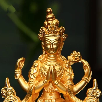 Small Statue Collection Fine Workmanship Copper Handwork Carved Guanyin Buddha FPW9294
Small Statue Collection Fine Workmanship Copper Handwork Carved Guanyin Buddha FPW9294