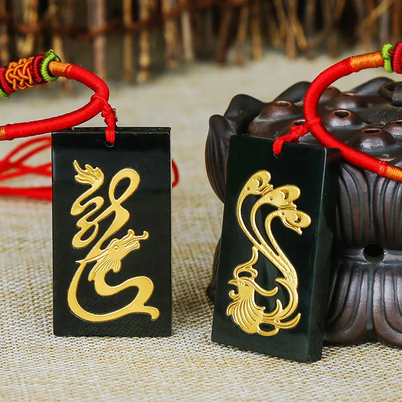 Cluci Cage Pendants Choker Necklace Asg Longfeng Pendant Hetian Natural Inlays Inlaying Long Fengyu Falling Factory Direct Sale
Cluci Cage Pendants Choker Necklace Asg Longfeng Pendant Hetian Natural Inlays Inlaying Long Fengyu Falling Factory Direct Sale