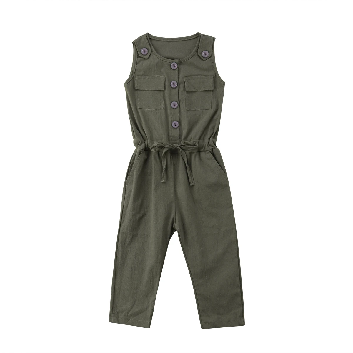 2018 Toddler Kids Baby Girl Sleeveless Romper Jumpsuit Outfits Sunsuit Clothes Size 2-6T
2018 Toddler Kids Baby Girl Sleeveless Romper Jumpsuit Outfits Sunsuit Clothes Size 2-6T