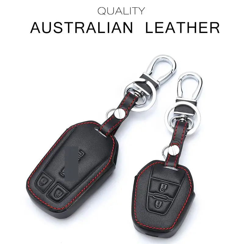 Leather Key Case For Car 2 Buttons For New Isuzu D-max / Mu-x Car Key Cover With Keychain Key Portect
Leather Key Case For Car 2 Buttons For New Isuzu D-max / Mu-x Car Key Cover With Keychain Key Portect