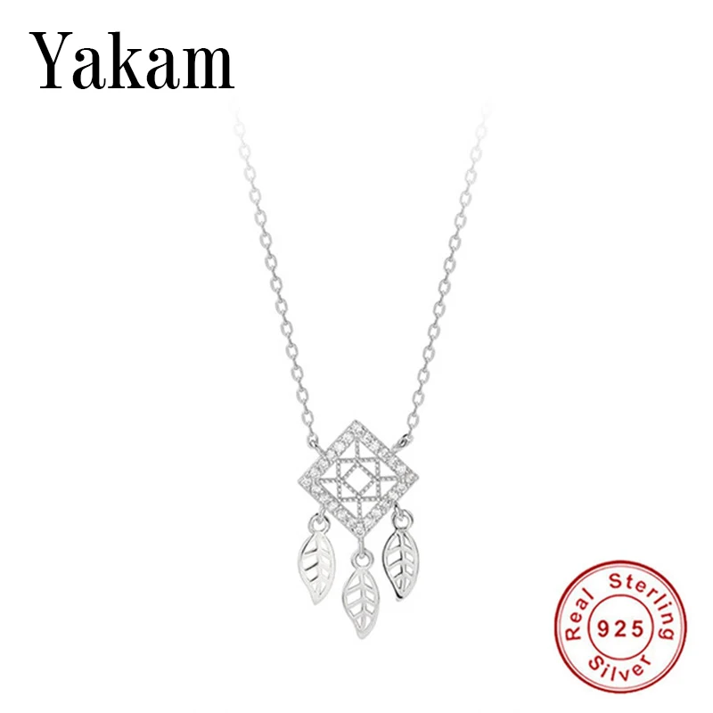 Clear CZ Dream Catcher Choker Hollow Square Cube Net Leaves Dreamcatcher Dangle 925 Sterling Silver Chain Necklace Women Jewelry
Clear CZ Dream Catcher Choker Hollow Square Cube Net Leaves Dreamcatcher Dangle 925 Sterling Silver Chain Necklace Women Jewelry