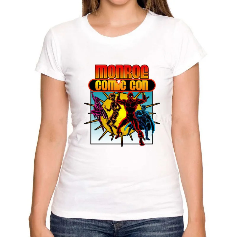 2017-New-fashion-funny-design-women-customized-t-shirt-Monroe-Comic-Con-Marvel-Empire-Tee-short (2)