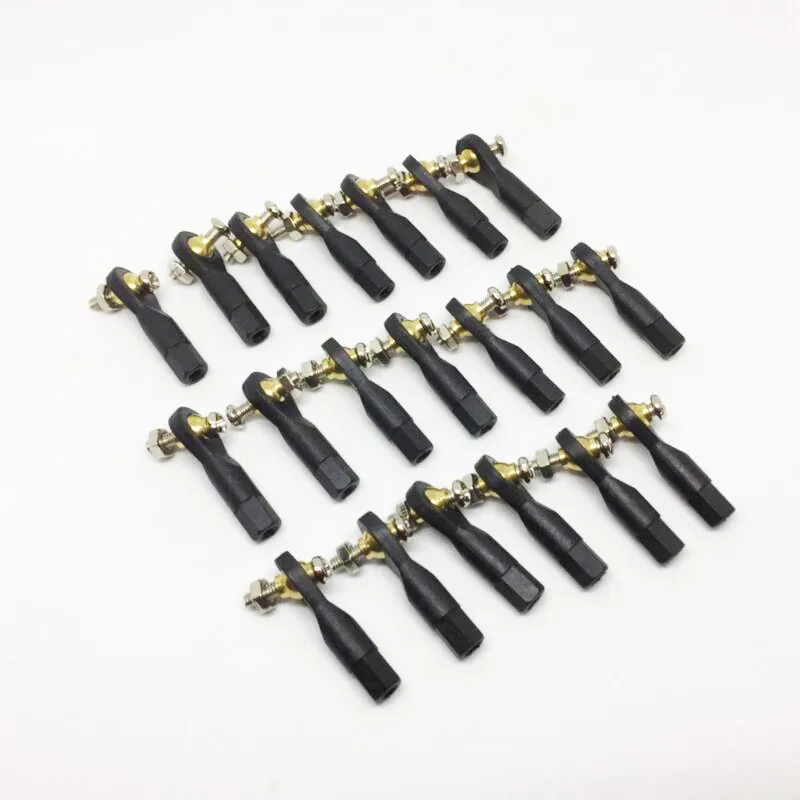 Free Shipping 20PCS M2/M3 Rod Ball End 2/3mm Pull Rod Steering Ball Ends Joint Connector Spare Parts For RC Airplane/Boat/Car
Free Shipping 20PCS M2/M3 Rod Ball End 2/3mm Pull Rod Steering Ball Ends Joint Connector Spare Parts For RC Airplane/Boat/Car
