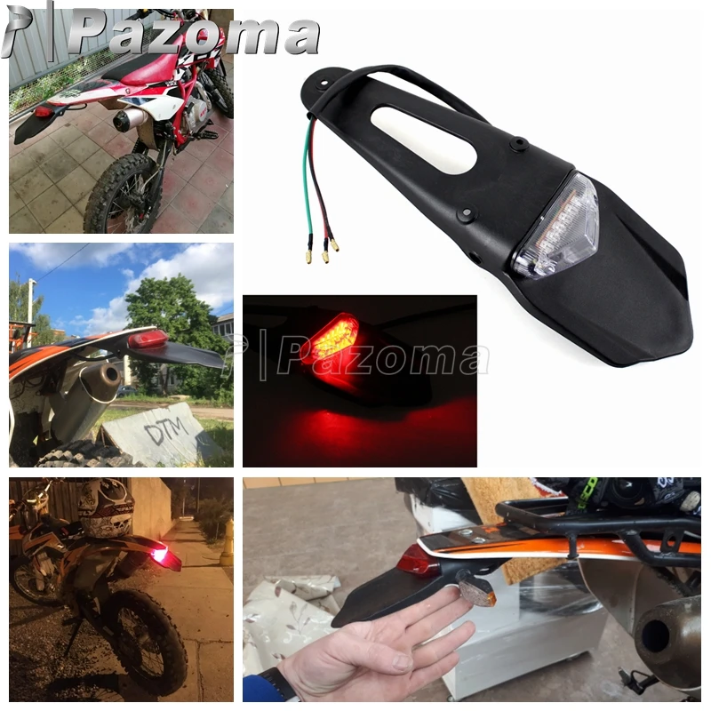 Motocross LED Brake Tail light Rear Fender Motorcycle MX Enduro Brake Taillight Fender For Honda KTM CR EXC WRF 250 400 426 450
Motocross LED Brake Tail light Rear Fender Motorcycle MX Enduro Brake Taillight Fender For Honda KTM CR EXC WRF 250 400 426 450