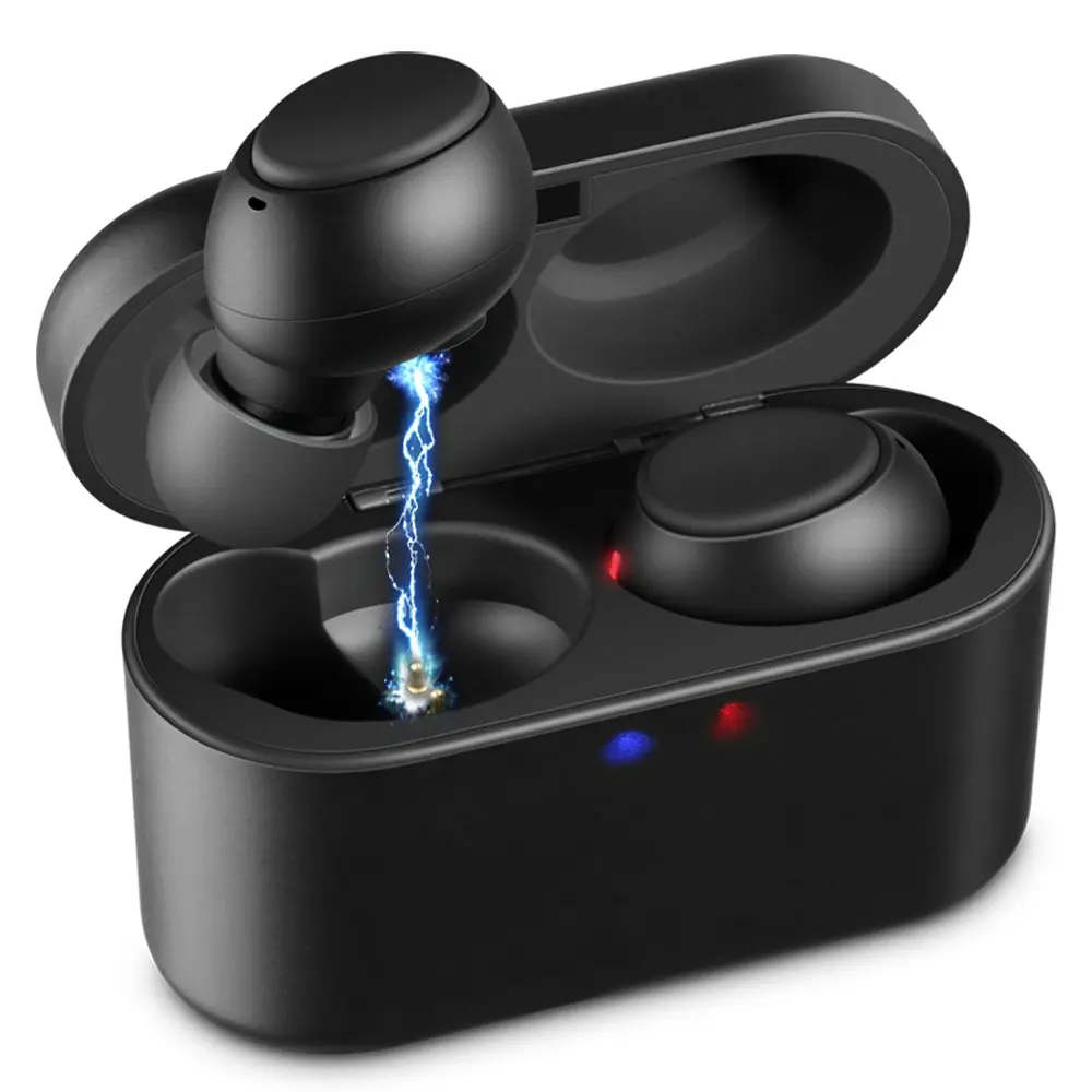 Siroflo HV-358 Pro Wireless Earphones Waterproof Bluetooth Earbuds Music With Microphone Mic For Smartphone |