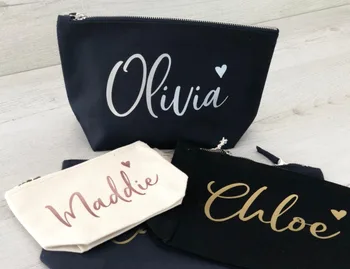 personalise will you be my bridesmaid makeup pouches wedding Gift Make Up Cosmetic Bags Unique Gift for Bridal Party Bags
personalise will you be my bridesmaid makeup pouches wedding Gift Make Up Cosmetic Bags Unique Gift for Bridal Party Bags