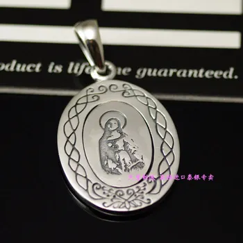 Thailand imports, 925 Sterling Silver Genuine GV statue of Our Lady of Oval Pendant
Thailand imports, 925 Sterling Silver Genuine GV statue of Our Lady of Oval Pendant