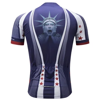 2017 Mans Racing Bike Pro Team Cycling Clothing Ropa Ciclismo Moisture Wicking MTB Bicycle Cycling Jerseys Statue of Liberty 
2017 Mans Racing Bike Pro Team Cycling Clothing Ropa Ciclismo Moisture Wicking MTB Bicycle Cycling Jerseys Statue of Liberty