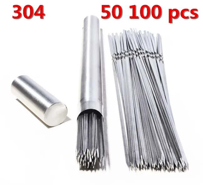 304 Stainless Steel 50 100pcs Barbeque BBQ Needle Stick Barrel Roast Kebab Meat Skewers Outdoor Camping Picnic tools grilling
304 Stainless Steel 50 100pcs Barbeque BBQ Needle Stick Barrel Roast Kebab Meat Skewers Outdoor Camping Picnic tools grilling