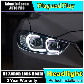 new head light car styling For Mazda 6 ATENZA headlights angel eyes 2014-2016 For ATENZA Bi-xenon Double lens HID KIT led drl
new head light car styling For Mazda 6 ATENZA headlights angel eyes 2014-2016 For ATENZA Bi-xenon Double lens HID KIT led drl
