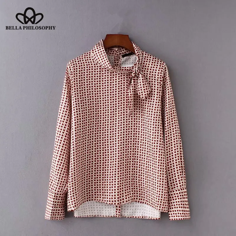 Wonder 2018 new vintage long sleeve printing casual smock blouse shirt women fashion bow chic blusas back buttons femininas tops
Wonder 2018 new vintage long sleeve printing casual smock blouse shirt women fashion bow chic blusas back buttons femininas tops