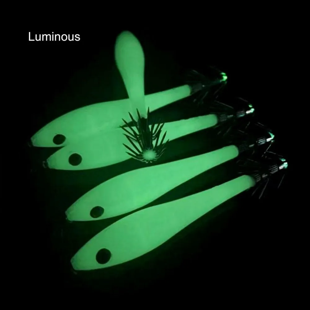 5PCS Luminous Squid Jigs Fishing Baits Octopus Lures Hard Baits Explosion Hook Fishing Tackles Fishing Accessories
5PCS Luminous Squid Jigs Fishing Baits Octopus Lures Hard Baits Explosion Hook Fishing Tackles Fishing Accessories