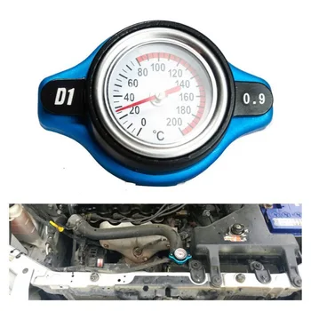0.9Bar Big Head Car Thermostatic Radiator Cap Cover with Water Temp Temperature Gauge 1.3BAR for Nissan 200SX 240SX 350Z
0.9Bar Big Head Car Thermostatic Radiator Cap Cover with Water Temp Temperature Gauge 1.3BAR for Nissan 200SX 240SX 350Z
