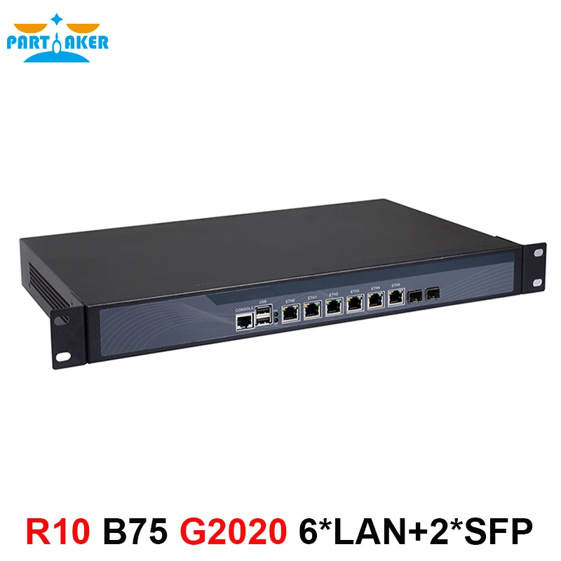 B75 Case Intel Pentium G2020 1U Network Firewall Router with 6 PCI-E 1000M 82574L 2 Intel I350 SFP Gigabit 2G RAM 8G SSD
B75 Case Intel Pentium G2020 1U Network Firewall Router with 6 PCI-E 1000M 82574L 2 Intel I350 SFP Gigabit 2G RAM 8G SSD