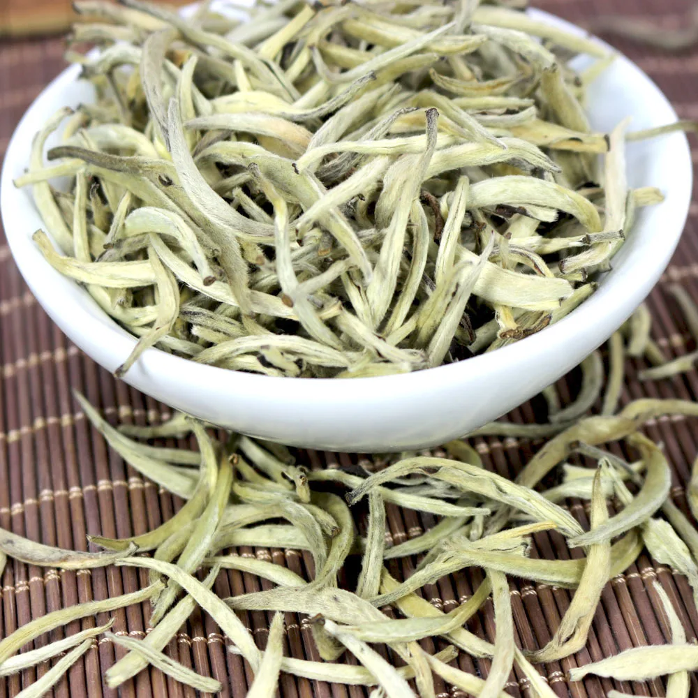 China High Moutain BaiHao Yinzhen tea White silver needle tea Green Organic BaiHaoYinZhen White Tea Bai Hao Yin Zhen
China High Moutain BaiHao Yinzhen tea White silver needle tea Green Organic BaiHaoYinZhen White Tea Bai Hao Yin Zhen