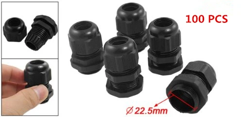 100 PCS Black PG16 Water Resistance Cable Gland Fixing Connector Joints Fastener
100 PCS Black PG16 Water Resistance Cable Gland Fixing Connector Joints Fastener