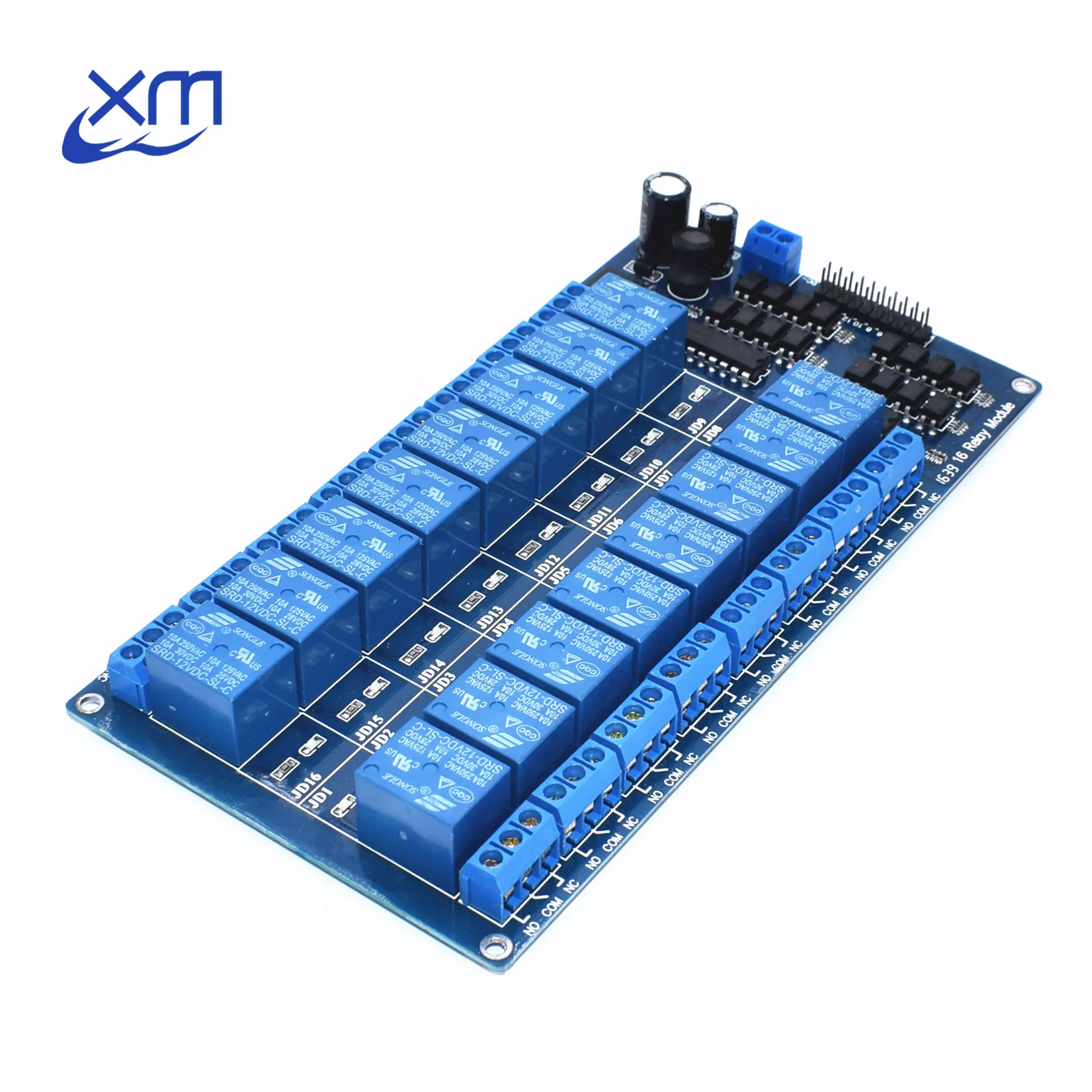 5pcs 12V 16 Channel Relay Module ARM PIC AVR DSP Electronic Relay Plate Belt optocoupler isolation
5pcs 12V 16 Channel Relay Module ARM PIC AVR DSP Electronic Relay Plate Belt optocoupler isolation