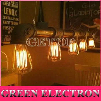 Industrial Rustic Steampunk METAL PIPE Edison Bulb vintage Pendant ceiling Bar light with 5pcs E27 bulbs
Industrial Rustic Steampunk METAL PIPE Edison Bulb vintage Pendant ceiling Bar light with 5pcs E27 bulbs