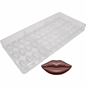 Goldbaking Small Kiss Lips Chocolate Candy Mold Polycarbonate Chocolate Mould Baking DIY Tools
Goldbaking Small Kiss Lips Chocolate Candy Mold Polycarbonate Chocolate Mould Baking DIY Tools