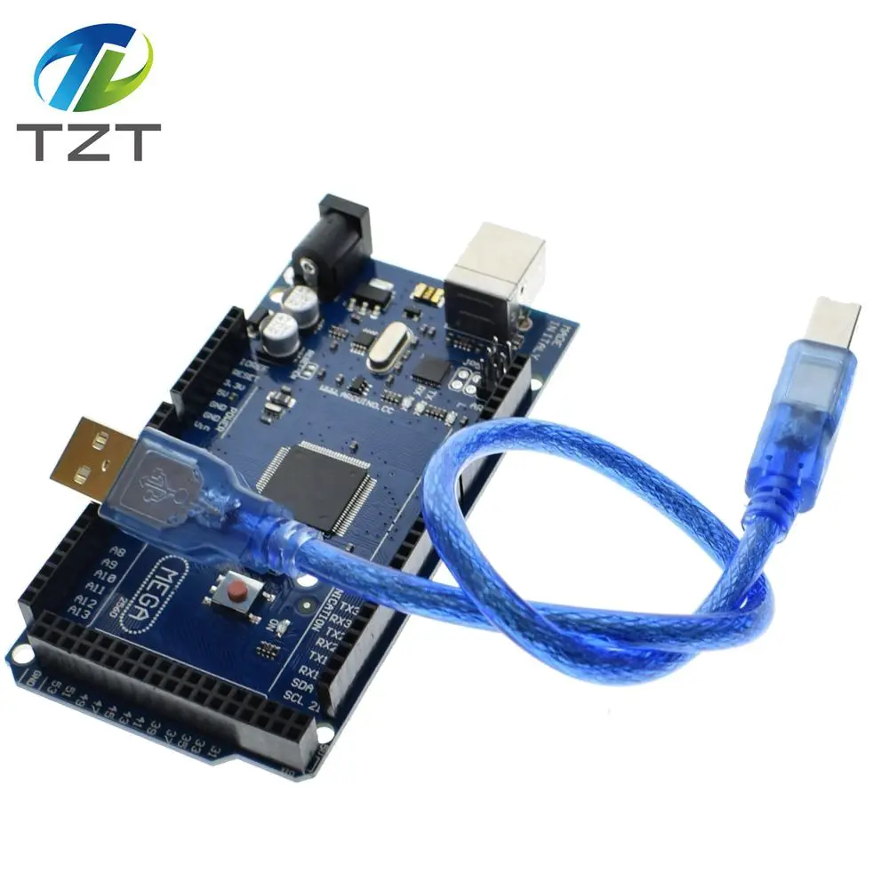 MEGA2560 R3 Mega 2560 R3 with logo mega2560 REV3 ATmega2560-16AU Board (with USB Cable ) compatible Mega 2560 r3
MEGA2560 R3 Mega 2560 R3 with logo mega2560 REV3 ATmega2560-16AU Board (with USB Cable ) compatible Mega 2560 r3