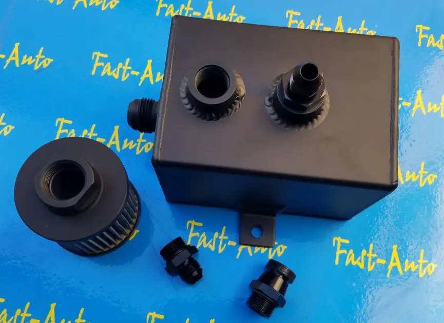 8an an8 an 8 3/4unf thread outlet fitting 2L Oil Catch Tank fuel tank for racing car
8an an8 an 8 3/4unf thread outlet fitting 2L Oil Catch Tank fuel tank for racing car
