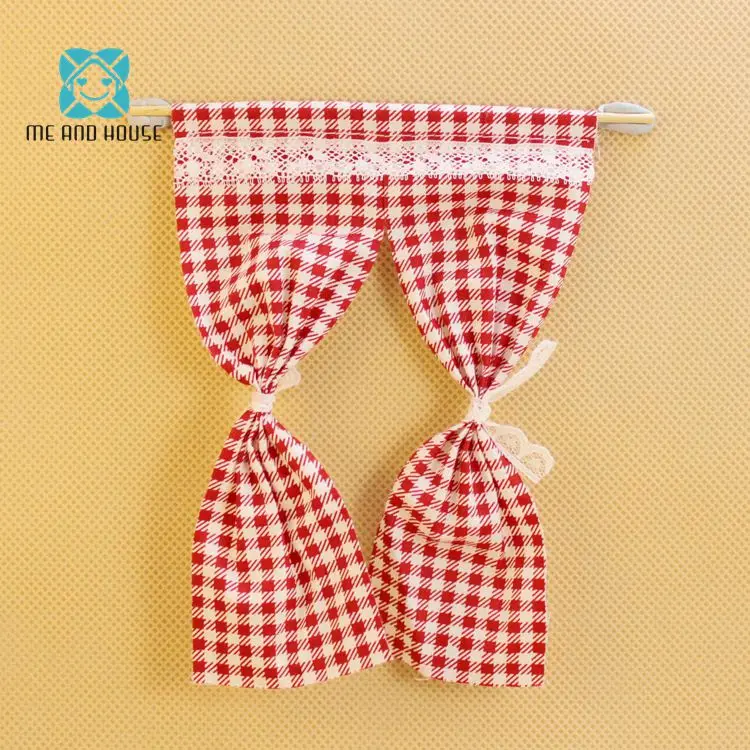 Dollhouse Window curtains mini accessories Doll House Miniature Living Room Country style curtain
Dollhouse Window curtains mini accessories Doll House Miniature Living Room Country style curtain
