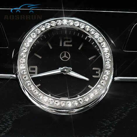 Clock diamond decoration sticker Car Accessories For Mercedes-Benz new C-class 2015 2016 2017 2018 2019 W205
Clock diamond decoration sticker Car Accessories For Mercedes-Benz new C-class 2015 2016 2017 2018 2019 W205