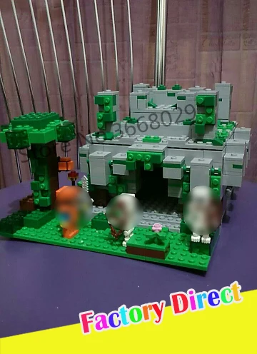 18026 My World Compatible Legoland Minecrafted 21132 The Jungle Temple Building Blocks for Boys Girl DIY Model Bricks Dream Toy
18026 My World Compatible Legoland Minecrafted 21132 The Jungle Temple Building Blocks for Boys Girl DIY Model Bricks Dream Toy