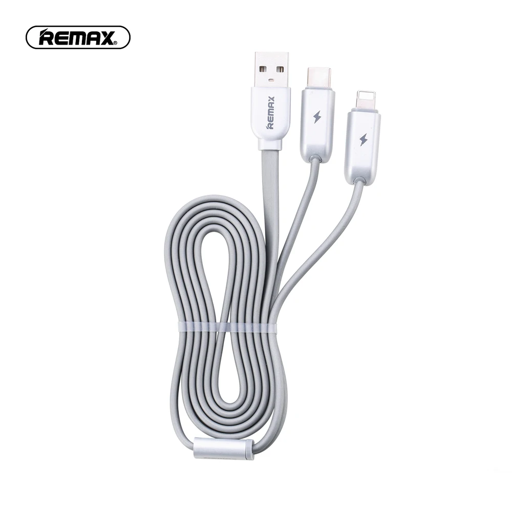 REMAX 2in1 USB Cable for Lightning interface iPhone/ipad TYPE-C USB Magnetic sync Fast Charging USB Charger Cable for Samsung
REMAX 2in1 USB Cable for Lightning interface iPhone/ipad TYPE-C USB Magnetic sync Fast Charging USB Charger Cable for Samsung