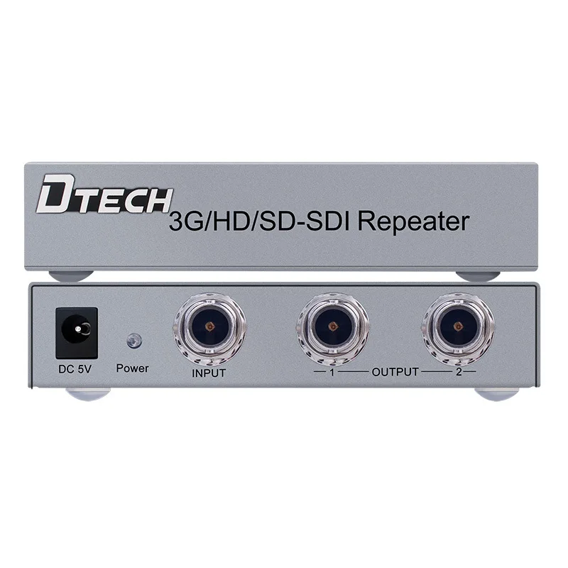 DT-7302 SDI Splitter 1 to 2 SDI Extended Dispenser Broadcast Level 3G SDI Splitter 1 to 2 HD
DT-7302 SDI Splitter 1 to 2 SDI Extended Dispenser Broadcast Level 3G SDI Splitter 1 to 2 HD