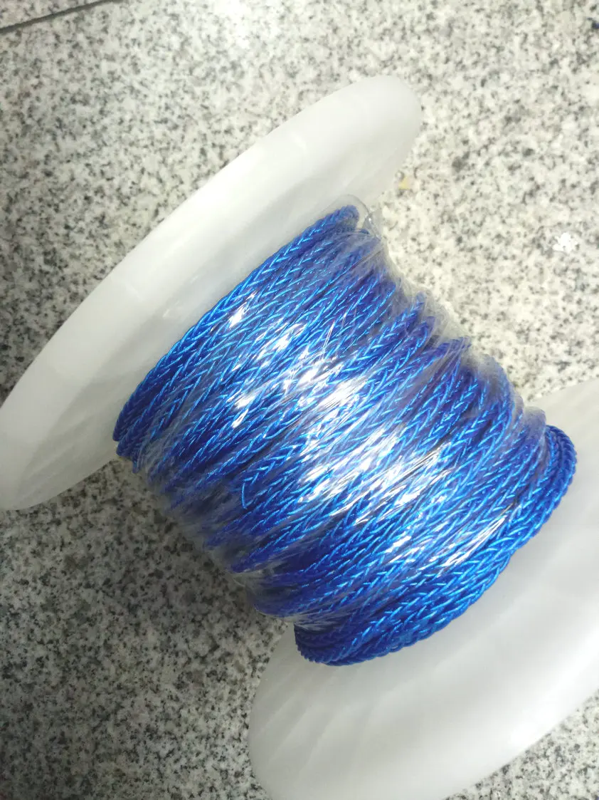 blue color 25M DIY 8-core Earphone Audio Upgrade cable for headphone Headset Single Crystal Copper
blue color 25M DIY 8-core Earphone Audio Upgrade cable for headphone Headset Single Crystal Copper