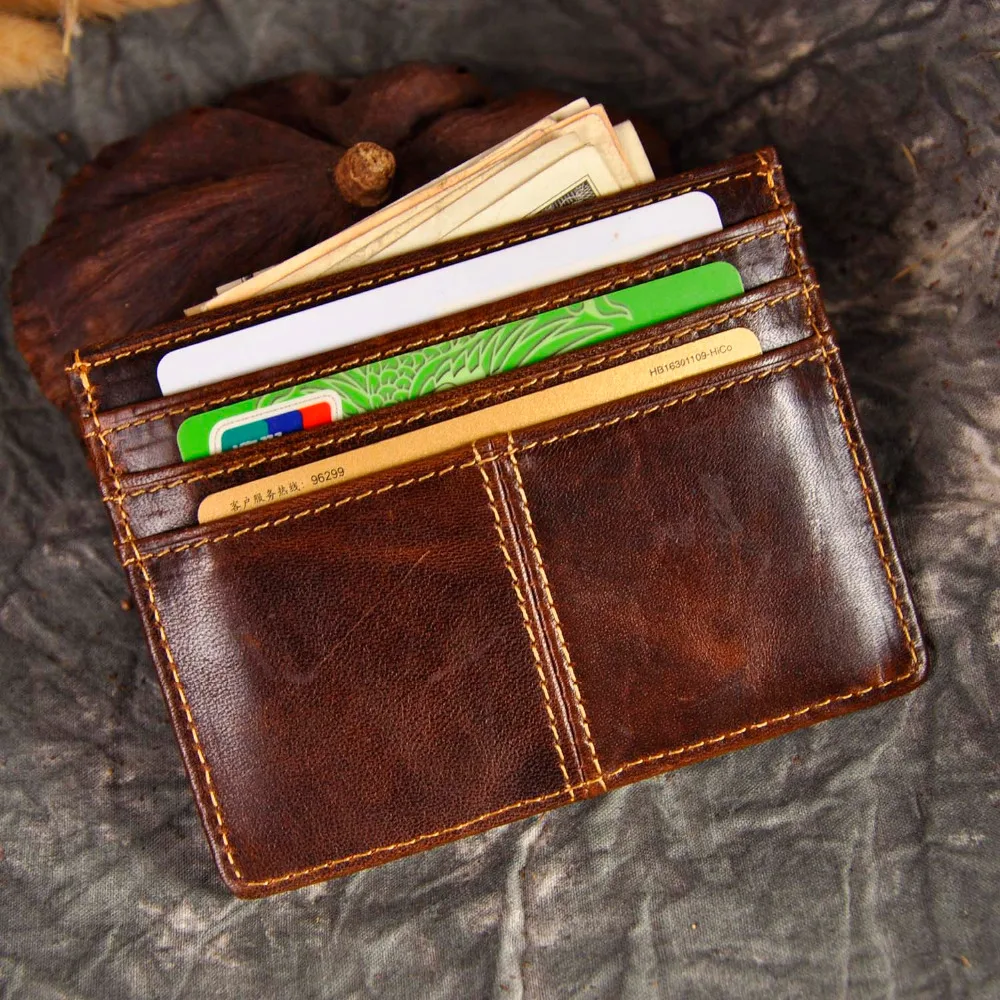 Mens Womens Unisex Genuine Cow Cowhide Vintage Leather Business Credit Card Case Holder ID Window Slim Wallet Front Packet
Mens Womens Unisex Genuine Cow Cowhide Vintage Leather Business Credit Card Case Holder ID Window Slim Wallet Front Packet