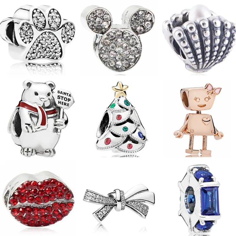 Luxurious Mickey Cute Animal Rabbit Robot Cat Bear Crystal Charm Beads Fit Pandora Bangles Necklaces Women DIY Making Jewelry
Luxurious Mickey Cute Animal Rabbit Robot Cat Bear Crystal Charm Beads Fit Pandora Bangles Necklaces Women DIY Making Jewelry