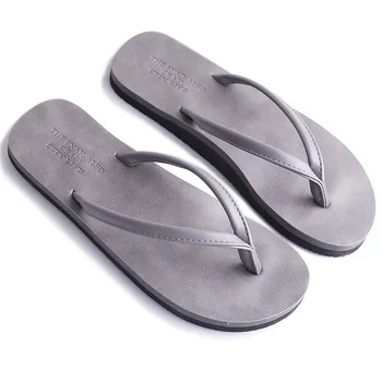 BIGTREE New men's Summer solid color simple flip flops fashion wear men and women beach shoes couple slippers pinch sandals
BIGTREE New men's Summer solid color simple flip flops fashion wear men and women beach shoes couple slippers pinch sandals