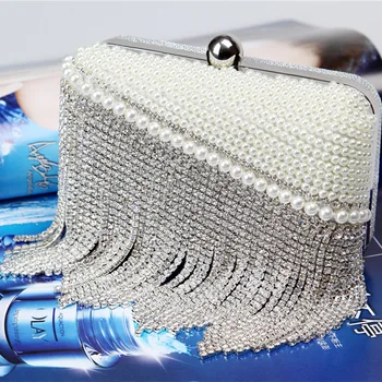 7382-80 New Fashion Women's Dinner bag Lady handbag Female Shoulder Bag Pearl Diamond Chain Evening Bag
7382-80 New Fashion Women's Dinner bag Lady handbag Female Shoulder Bag Pearl Diamond Chain Evening Bag