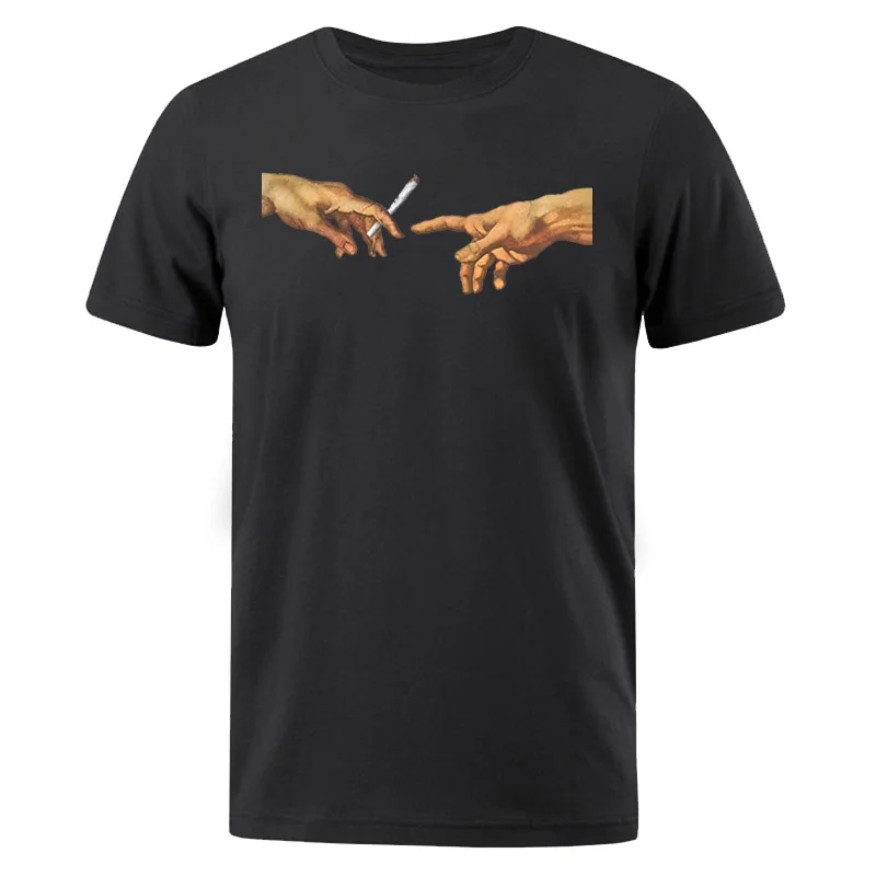 MICHELANGELO Funny print Men T-shirts Summer Short Sleeve T shirt Men Cotten Hip Hop Streetwear tee Shirt Harajuku Tops Man
MICHELANGELO Funny print Men T-shirts Summer Short Sleeve T shirt Men Cotten Hip Hop Streetwear tee Shirt Harajuku Tops Man